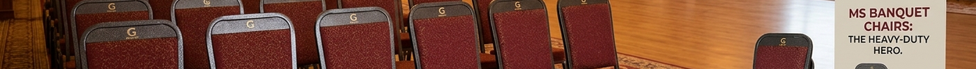 MS Banquet Chairs in Bangalore | Premium Event Seating Solutions by Gharnish