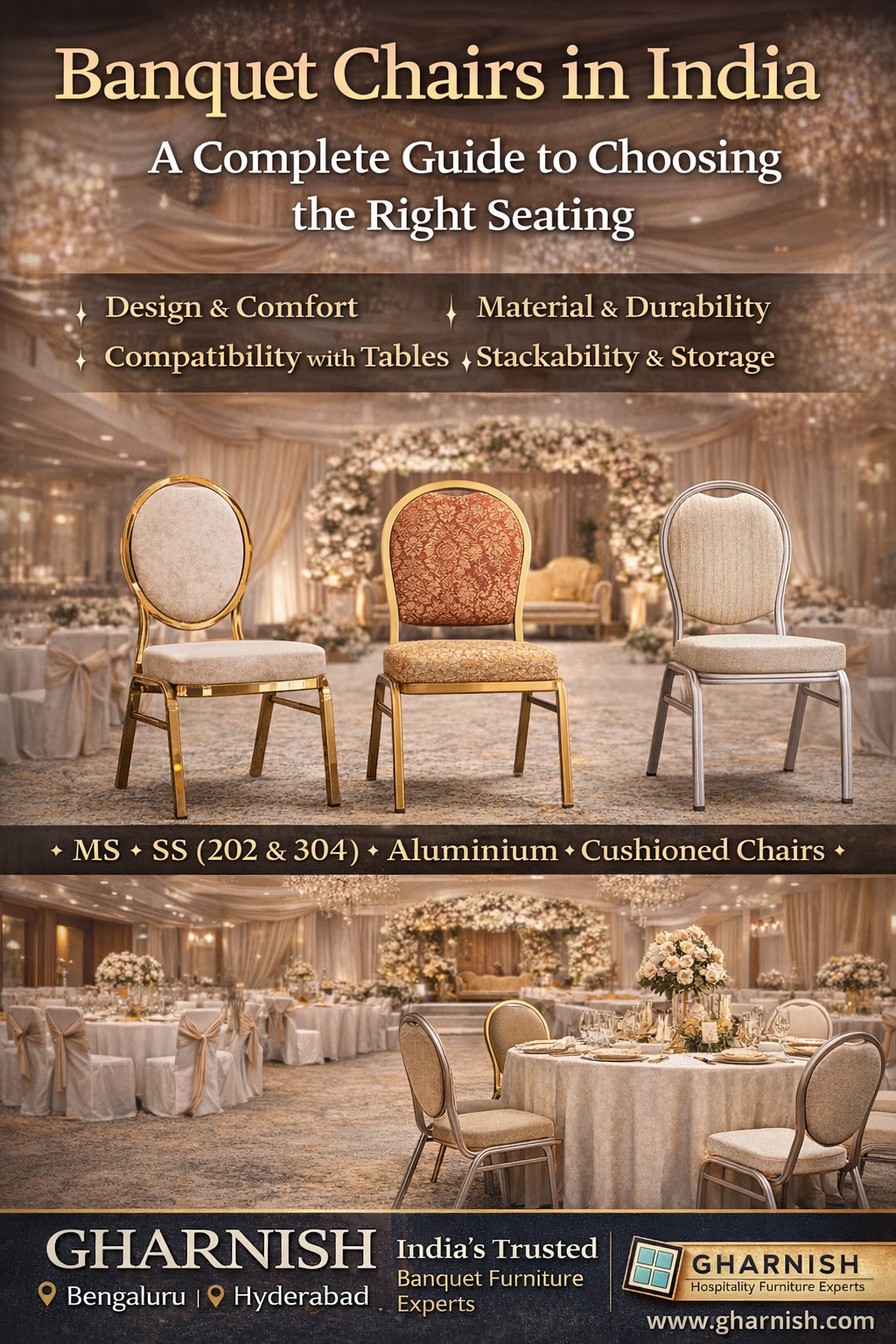 The Art of the Grand Event: Elevating Indian Venues with Premium Banquet Furniture
