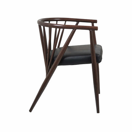 Ala Metal With Wooden Finish Chair
