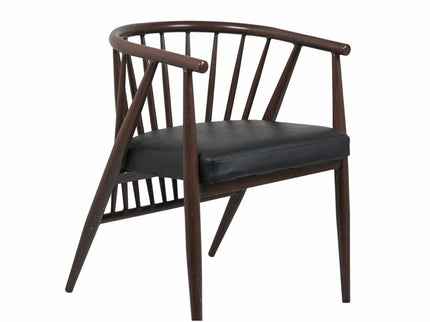 Ala Metal With Wooden Finish Chair