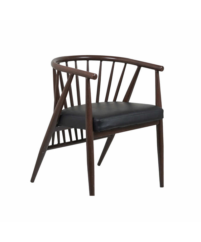 Ala Metal With Wooden Finish Chair
