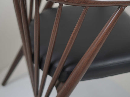 Ala Metal With Wooden Finish Chair