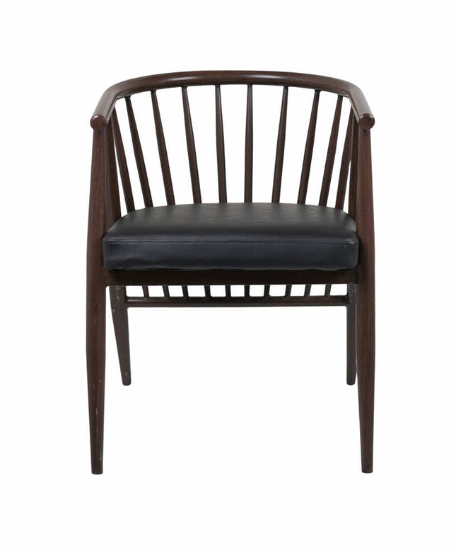 Ala Metal With Wooden Finish Chair