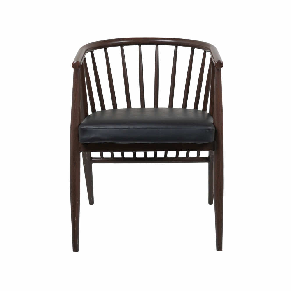 Ala Metal With Wooden Finish Chair