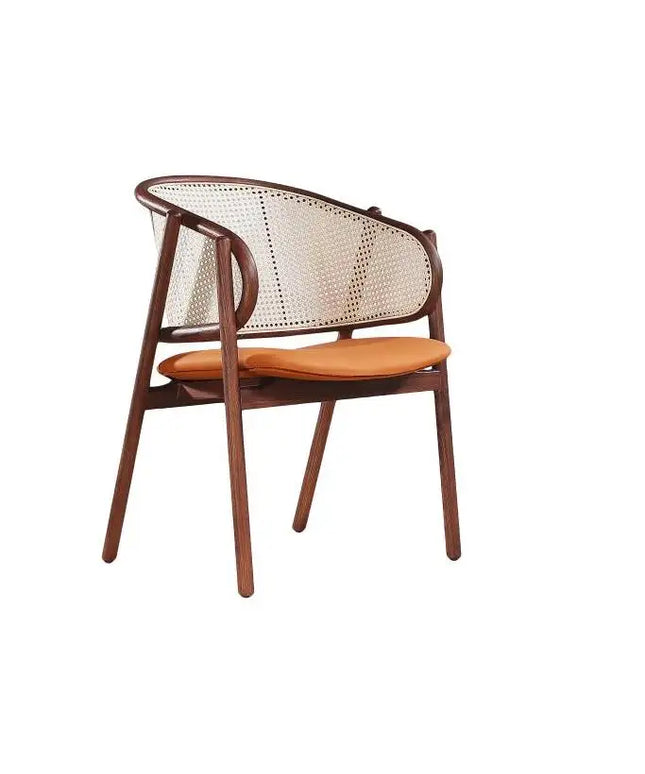 Asher metal cane restaurant chair