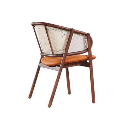Asher metal cane restaurant chair