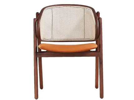 Asher metal cane restaurant chair