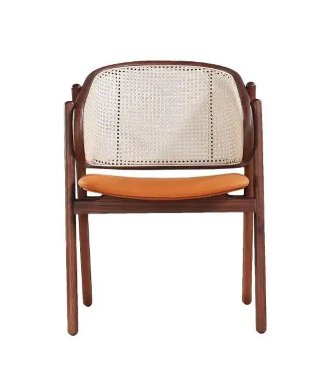 Asher metal cane restaurant chair