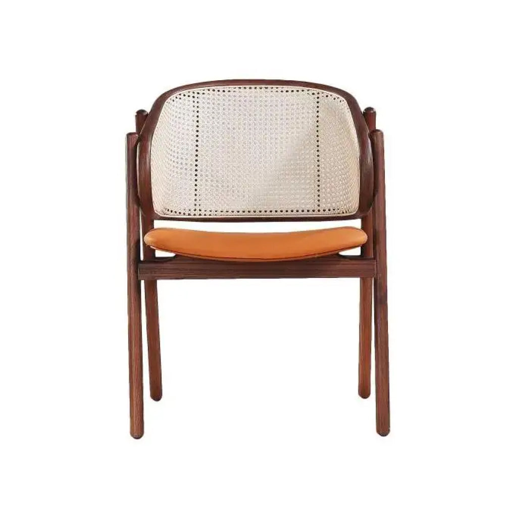 Asher metal cane restaurant chair