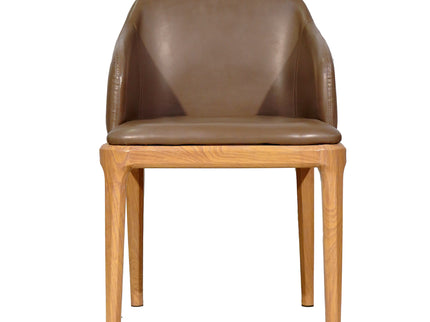 Ava Leather Dining Chair For Restaurant And Cafe