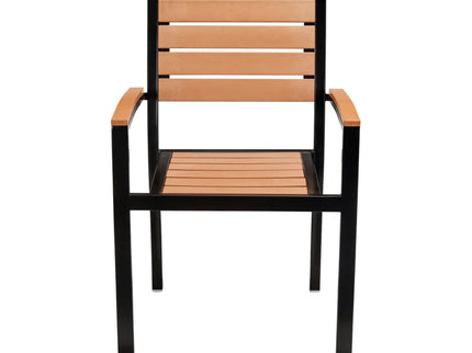 Baga MS Outdoor Chair With Pine Wood Blocks