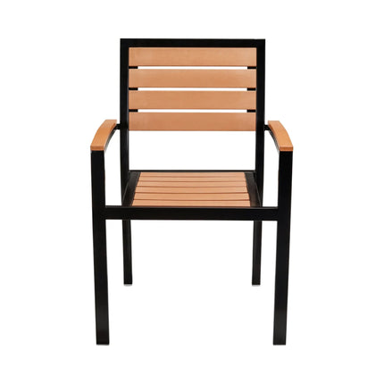 Baga MS Outdoor Chair With Pine Wood Blocks