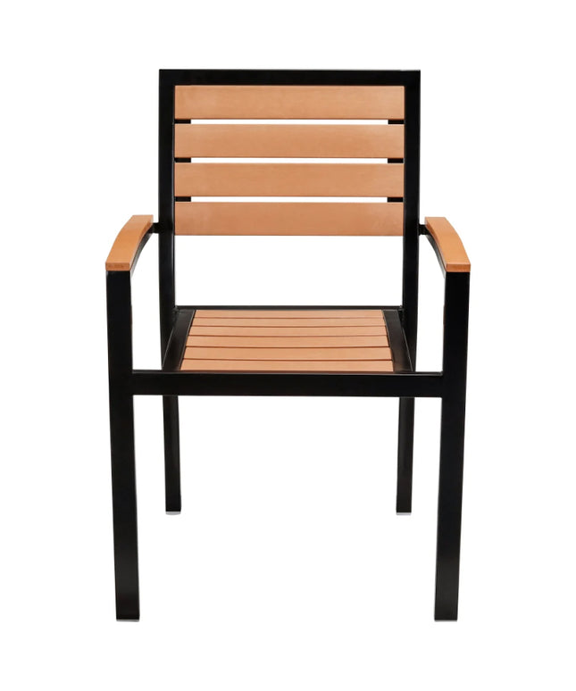 Baga MS Outdoor Chair With Pine Wood Blocks