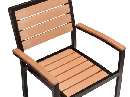Baga MS Outdoor Chair With Pine Wood Blocks
