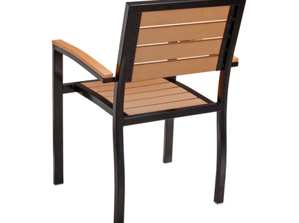 Baga MS Outdoor Chair With Pine Wood Blocks