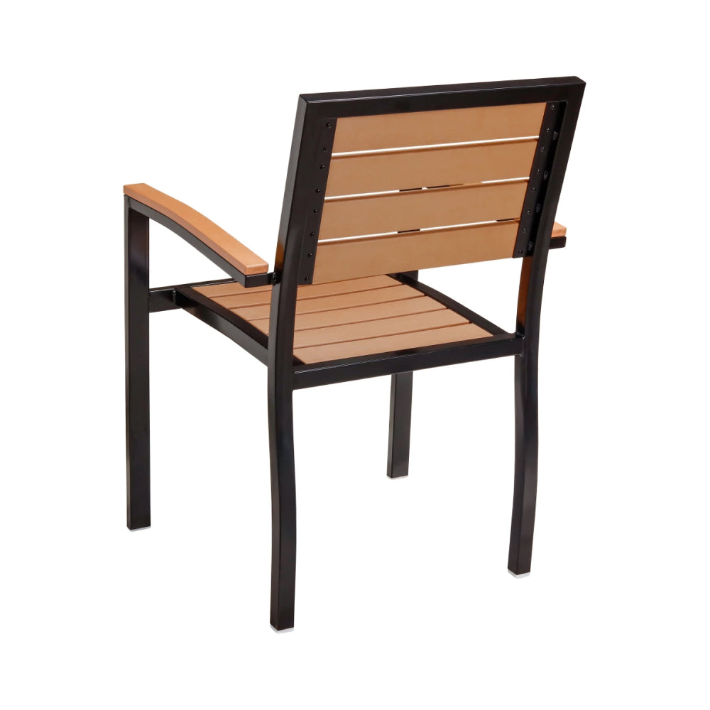 Baga MS Outdoor Chair With Pine Wood Blocks