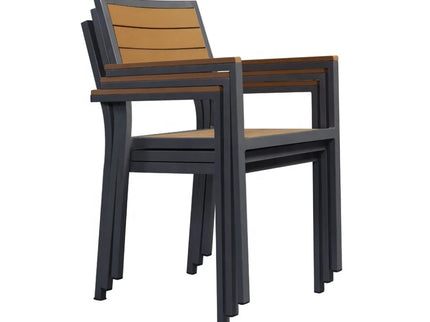 Baga 6 seater outdoor restaurant furniture set