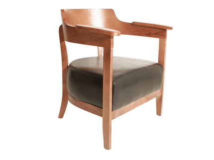 Barly Wooden Lounge Chair