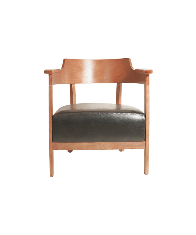 Barly Wooden Lounge Chair