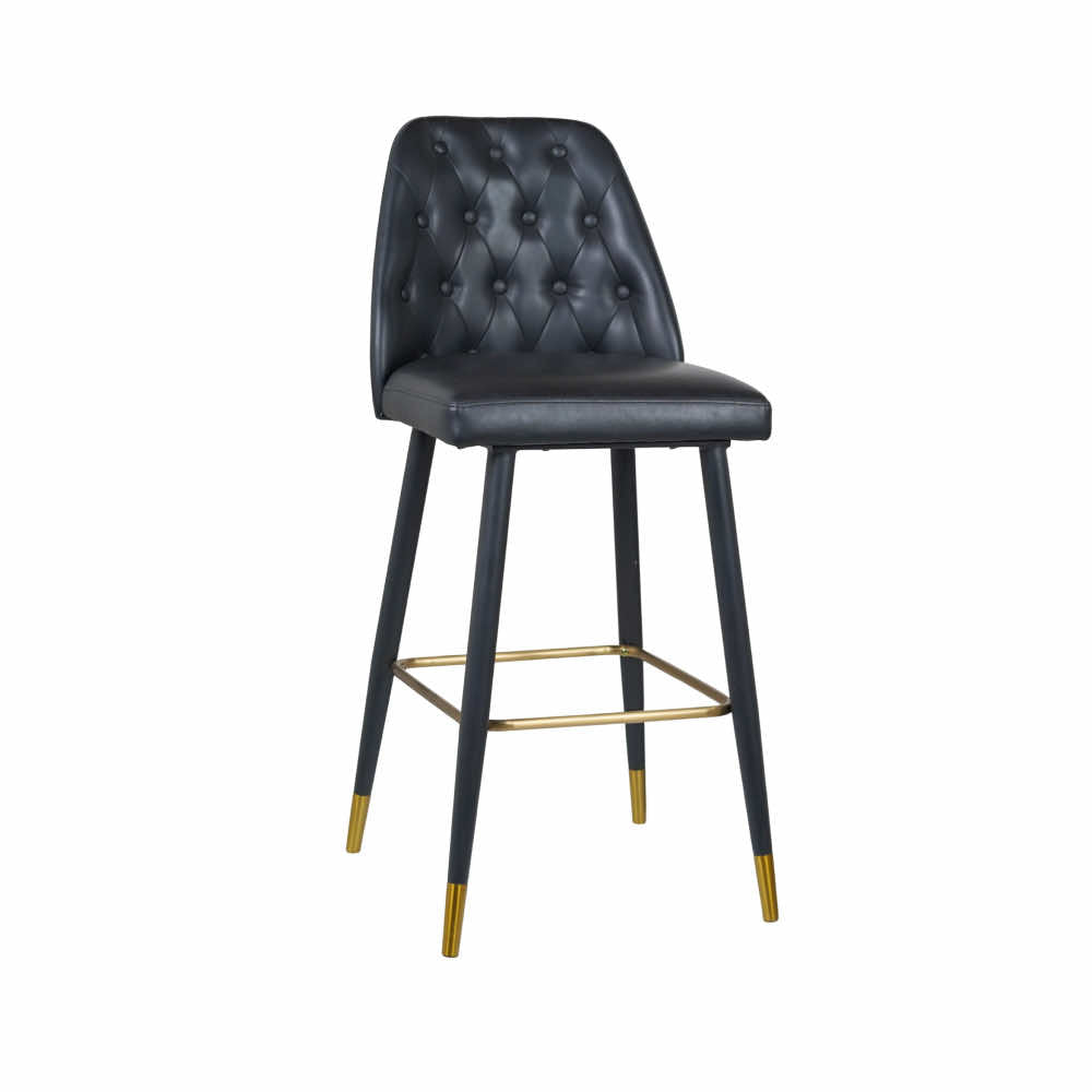 Bok Leather Bar Chair