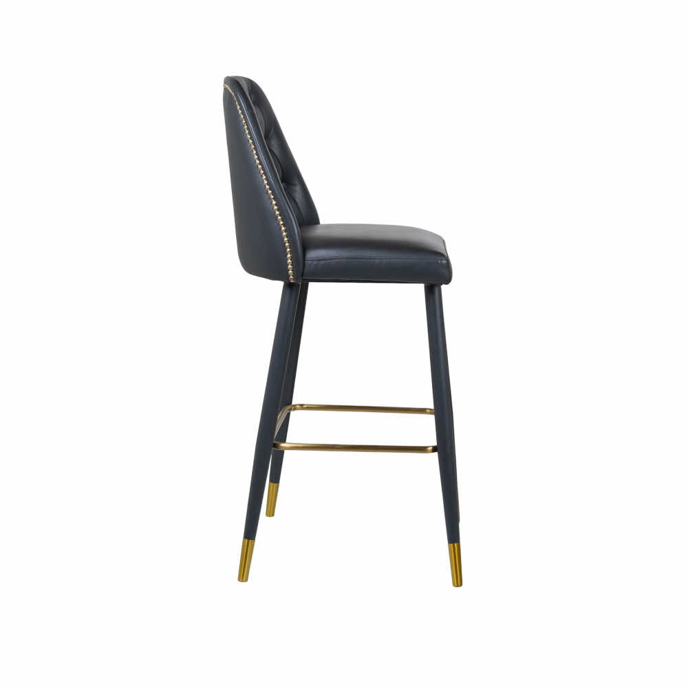 Bok Leather Bar Chair