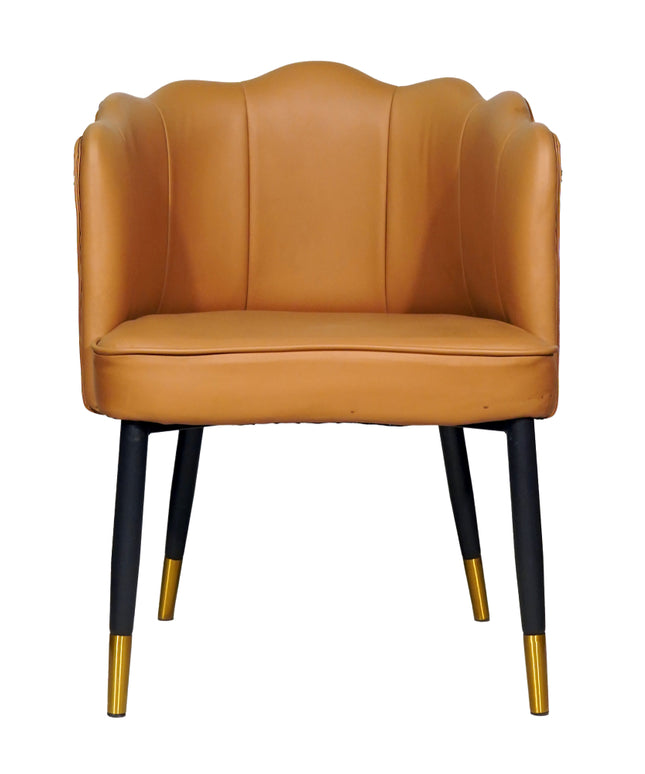 Bounce leather dining chair