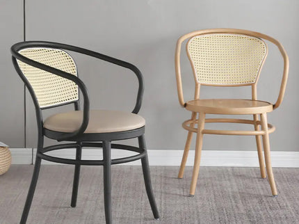Calvin dark restaurant dining chair