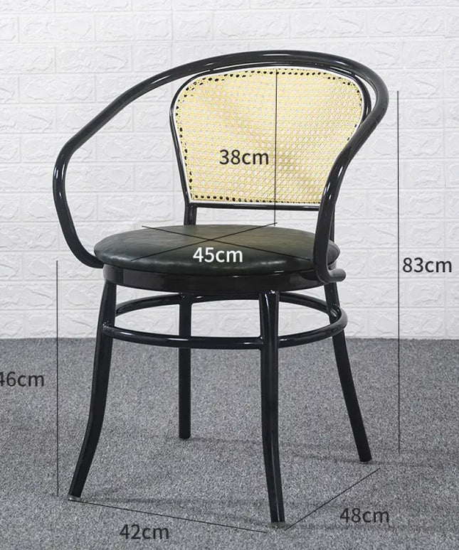 Calvin dark restaurant dining chair