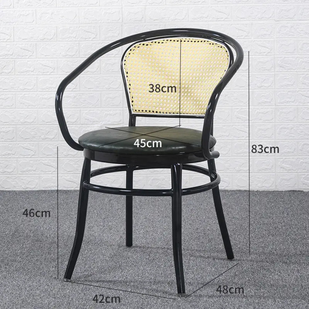 Calvin dark restaurant dining chair