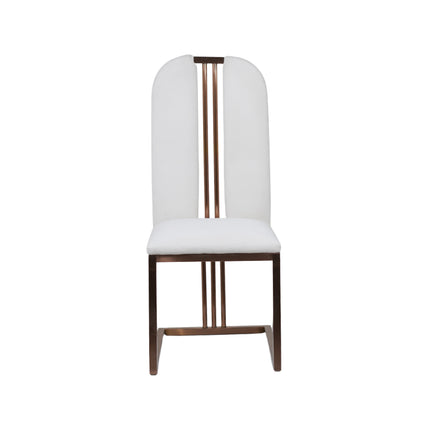 Castle PVD Rose Gold Dining Chairs for Premium Dining Sets