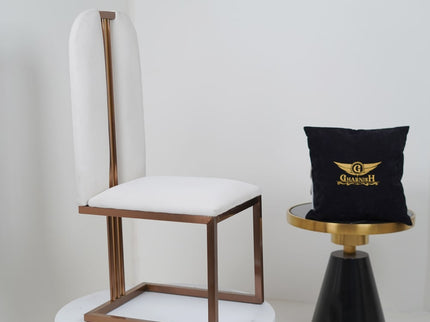 Castle PVD Rose Gold Dining Chairs for Premium Dining Sets