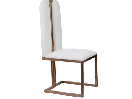 Castle PVD Rose Gold Dining Chairs for Premium Dining Sets