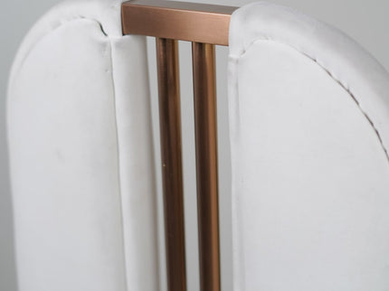 Castle PVD Rose Gold Dining Chairs for Premium Dining Sets