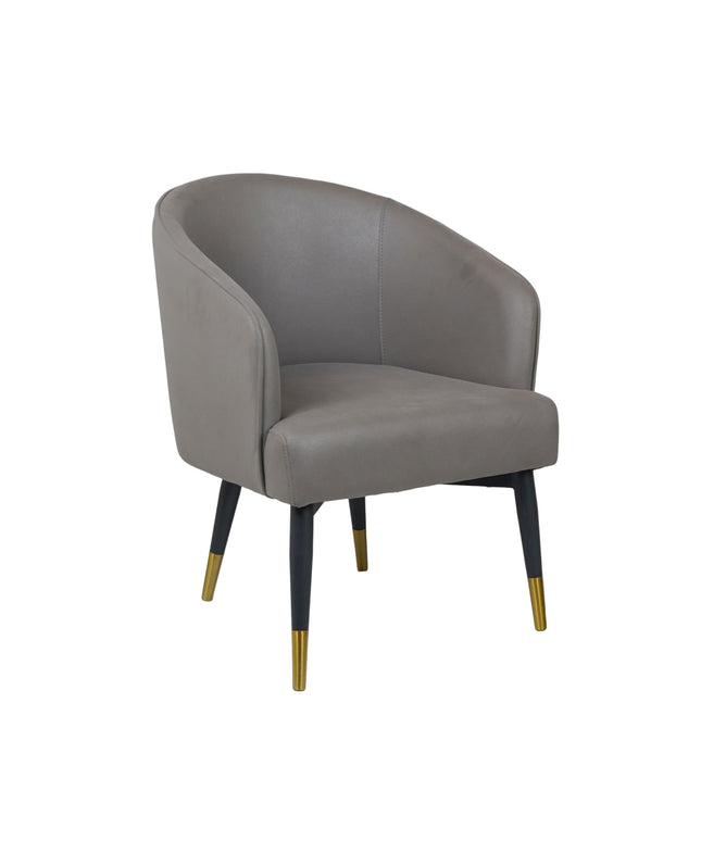 Comfy Lounge Chair for Lounge Area in Grey Color