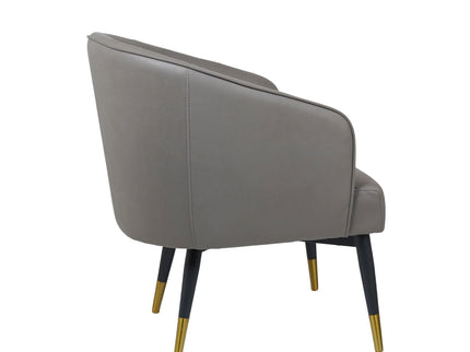 Comfy Lounge Chair for Lounge Area in Grey Color