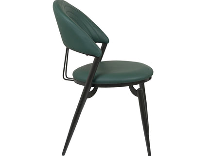 Coaster Green Leather Dining Chair for Restaurant or Cafe