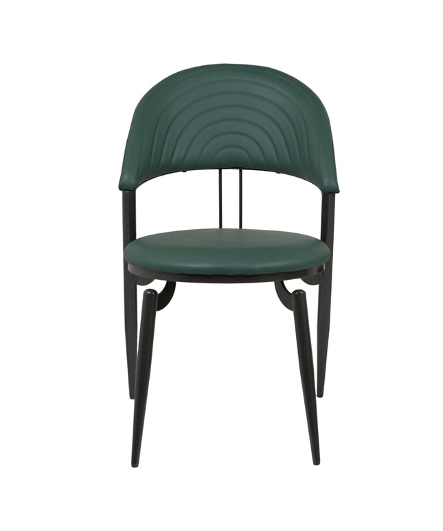 Coaster Green Leather Dining Chair for Restaurant or Cafe