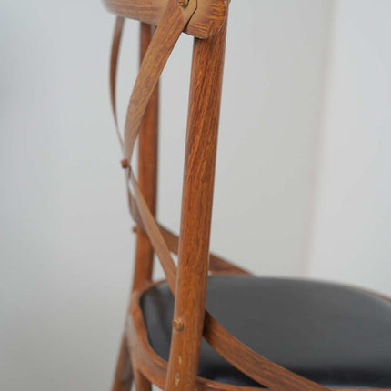 Cross Metal Cafe Chair