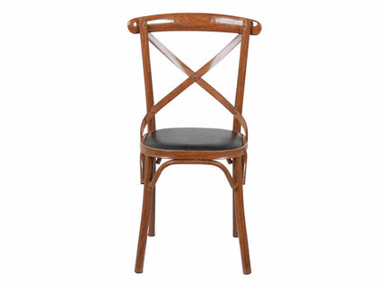 Cross Metal Cafe Chair