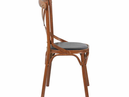 Cross Metal Cafe Chair