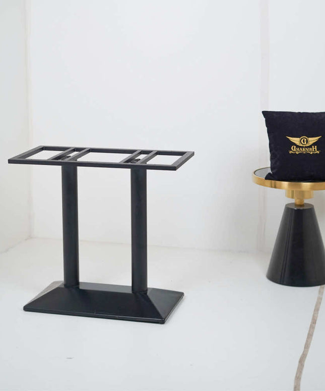 Diamond Box Double Pillar Table Base