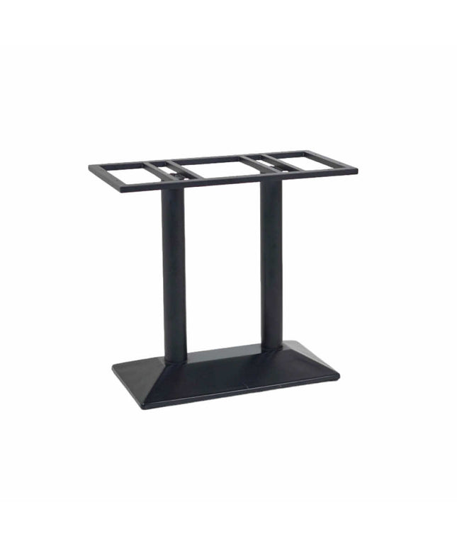 Diamond Box Double Pillar Table Base