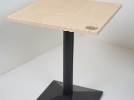 Diamond Single Pillar Table Base Beige Top