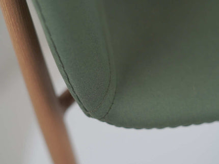 Fiza Green Metal Cafe Chair