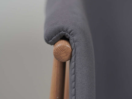 Fiza Grey Cushion Chair