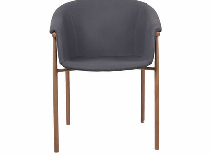 Fiza Grey Cushion Chair