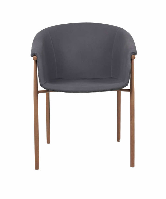 Fiza Grey Cushion Chair