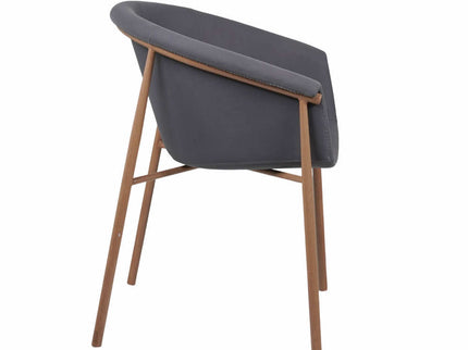 Fiza Grey Cushion Chair