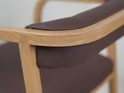 Fletch Maroon Metal Chair