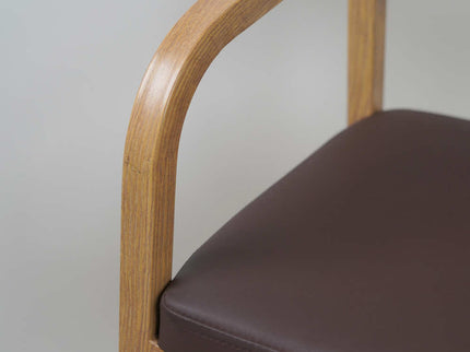 Fletch Maroon Metal Chair